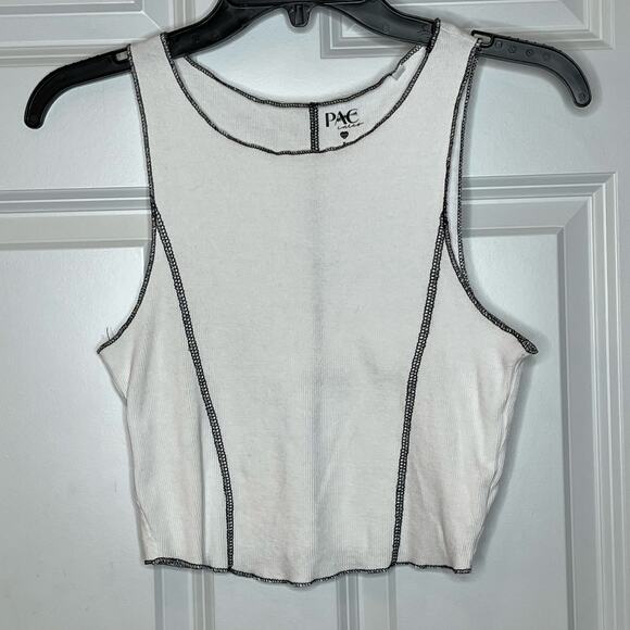Pac White Gray Tank Small - Picture 3 of 7